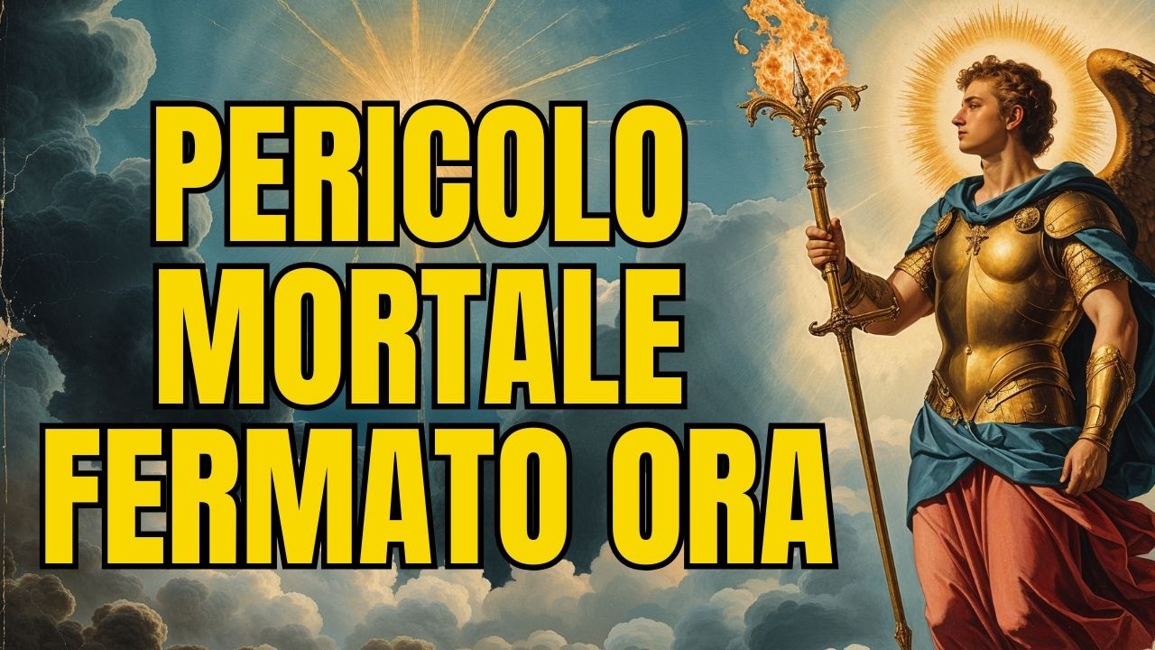 URGENTE! SAN MICHELE HA APPENA INTERCETTATO UN PERICOLO MORTALE. (PREGHIERA POTENTE)