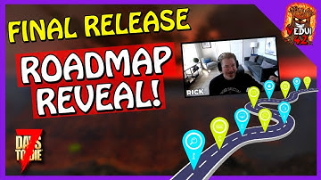 ROADMAP Reveal! The Fun Pimps Speak! 7 Days To Die Alpha 21 @Vedui42