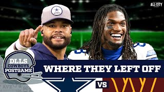 Cowboys BLOW OUT Commanders In CeeDee Lamb’s Return | DLLS COWBOYS POSTGAME