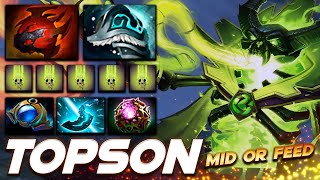 Topson Pugna - Mid or Feed - Dota 2 Pro Gameplay [Watch & Learn]