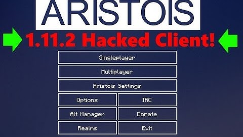 1.11.2 Minecraft Hacked Client Tutorial + Gameplay (EASY)