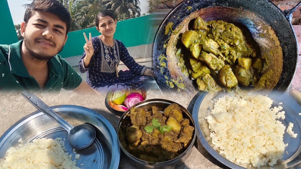  অনেক দিন পর বারিতে চিকেন রান্না করলাম 🤤🤤||