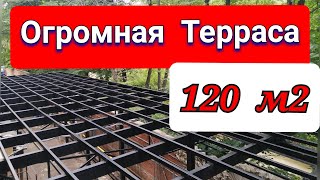 ТЕРРАСА ИЗ МЕТАЛЛА. Антресольный этаж/второй ярус/веранда на улице.