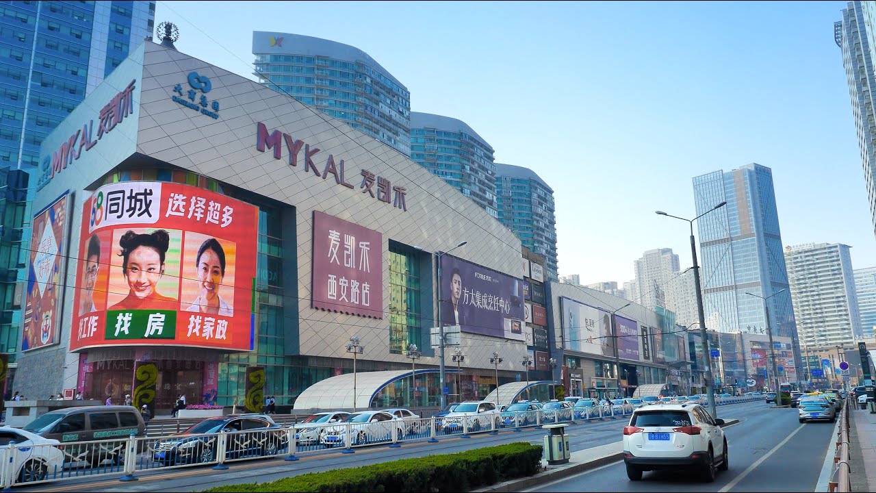 「4K」Walking in Xinggong street, Dalian City ｜ marketplace culture