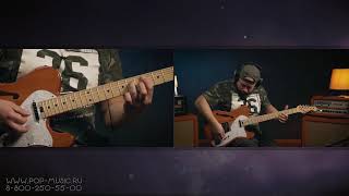 Aria® TEG-TL Guitarra Eléctrica Semi-Hollow Telecaster® Style | Color: White video