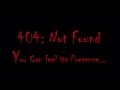 Short horror film 404 not found  you can feel its presence