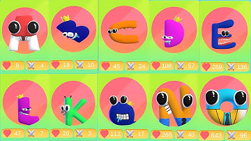 Merge Alphabet: Monster Master - Gameplay Walkthrough Android,ios