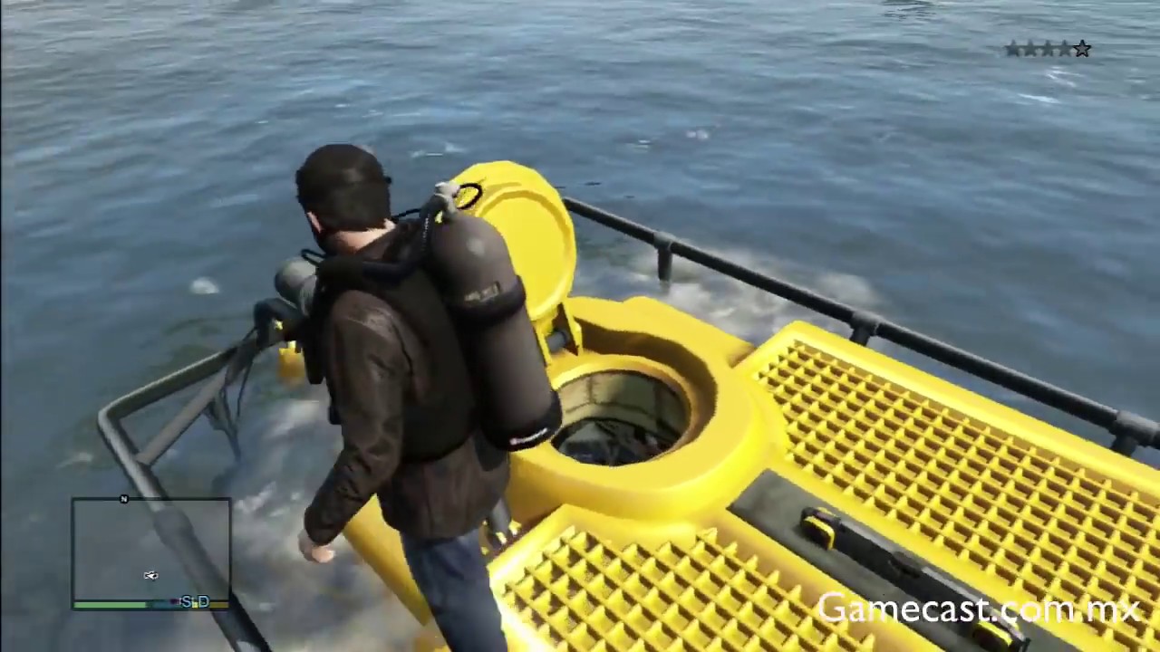 Gta V Como Achar e Controlar o Submarino no GTA V 