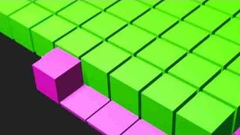 (lvl. 8) Color Fill 3D Level (8) in under a minute ⏳