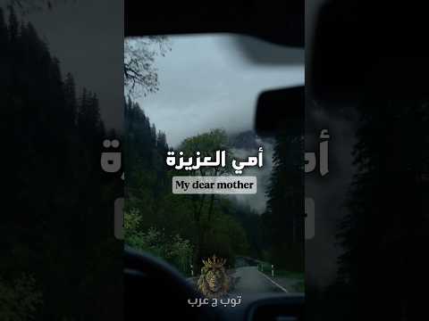 أمي العزيزة الغربة صعبة كلام من ذهب