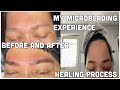 MY MICROBLADING EXPERIENCE | EIGHT DAYS  HEALING PROCESS  |