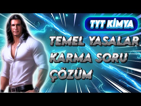 AYDIN YAYINLARI TEMEL YASALAR   KARMA SORU ÇÖZÜM  ( Tyt Kimya 2023 )