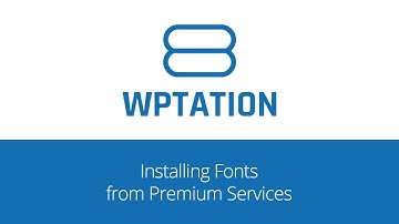 Envision WordPress Theme: Installing Fonts from Premium Services
