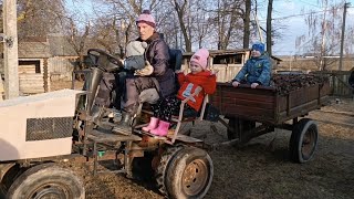 Жизнь в деревне. А у нас субботник