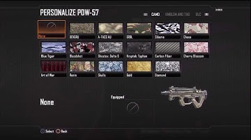 Call of Duty Black ops 2: Class set up PDW 57