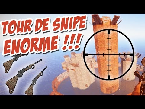Rust Fr - S6 EP6 : MA TOUR DE SNIPE ENORME !!! - Rust Fr - S6 EP6 : MA TOUR DE SNIPE ENORME !!!