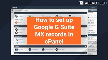 Google Workspace (formerly G Suite) MX Records - How to configure in cPanel