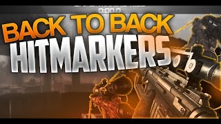 BACK TO BACK HITMARKERS! (2 INSANE MW2 TRICKSHOTS)