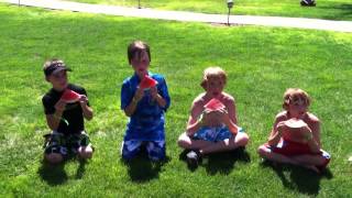 Jake In 2012 Watermelon Eating Contest.