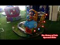 2010s coin operated steam engine kiddie ride  jungle train