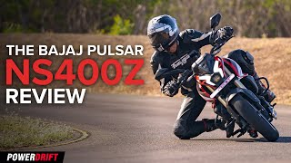 Bajaj Pulsar NS400Z Review | Best Bike Under 2 lakh? | What's the top speed? | PowerDrift