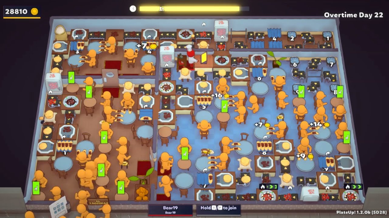 [PlateUp!] El TacoBear Overtime Day 22