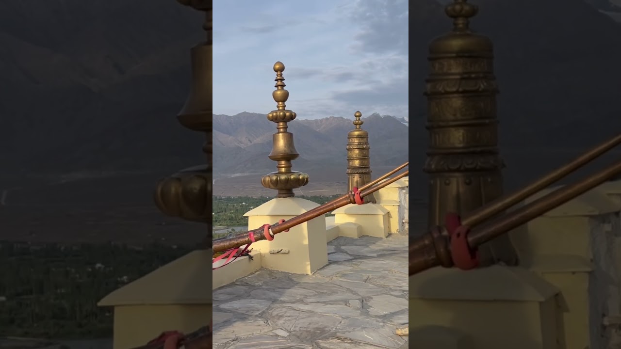 1ST EXPERIENCE OF MORNING PRAYER -Thiksey Monastery 