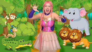 Video thumbnail of "Luli Pampín - CAMINO POR LA SELVA🙊🐍🦁🐘 - Official Video"