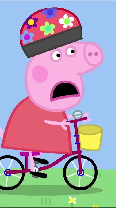 Peppa on her Scooter