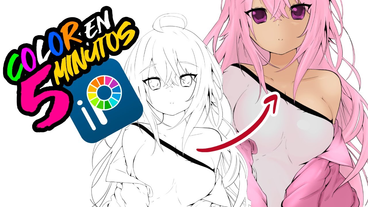 Como COLOREAR ESTILO ANIME en【Ibis Paint X】 YouTube