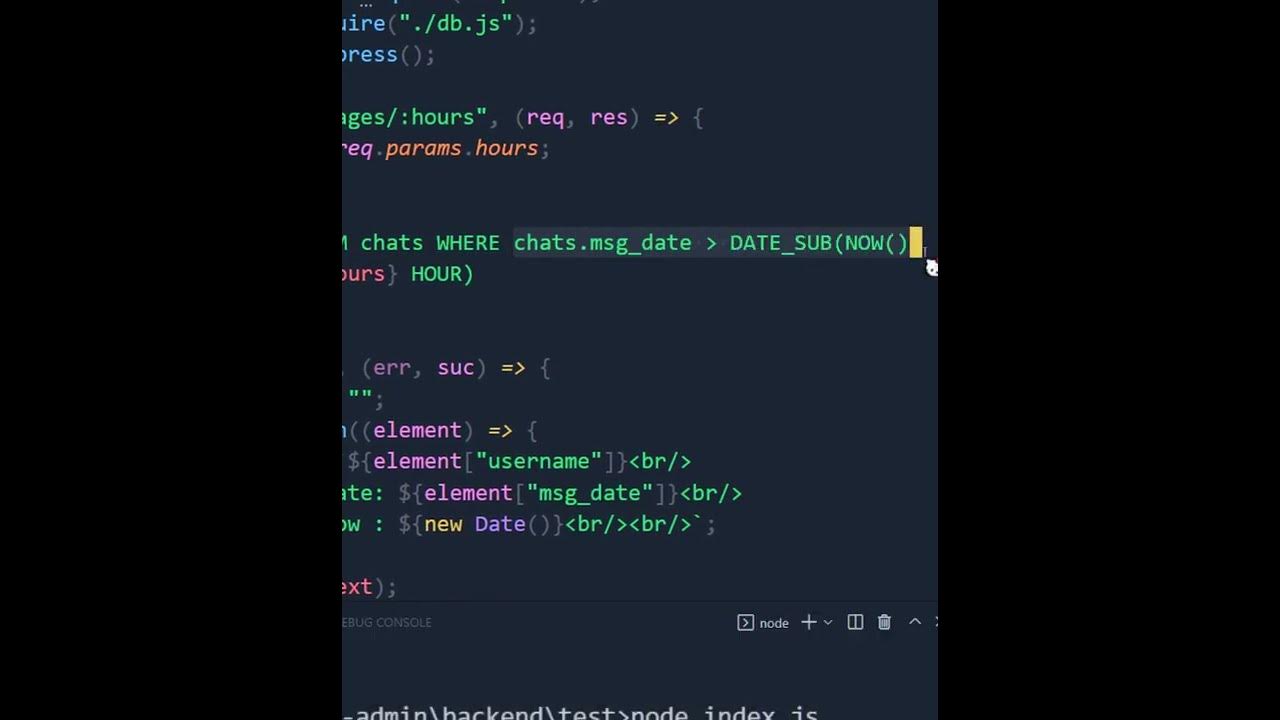 Select data between 2 dates in SQL 👍 #shorts