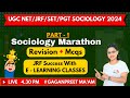 Sociology Mcqs & Revision Series I UNIT-1 | Sociology Thinkers | Durkheim | Max Weber | Karl Marx