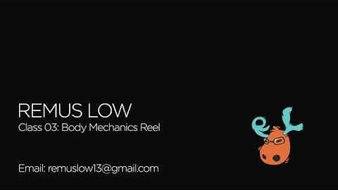 Remus Low - Animschool Class 3 Showreel