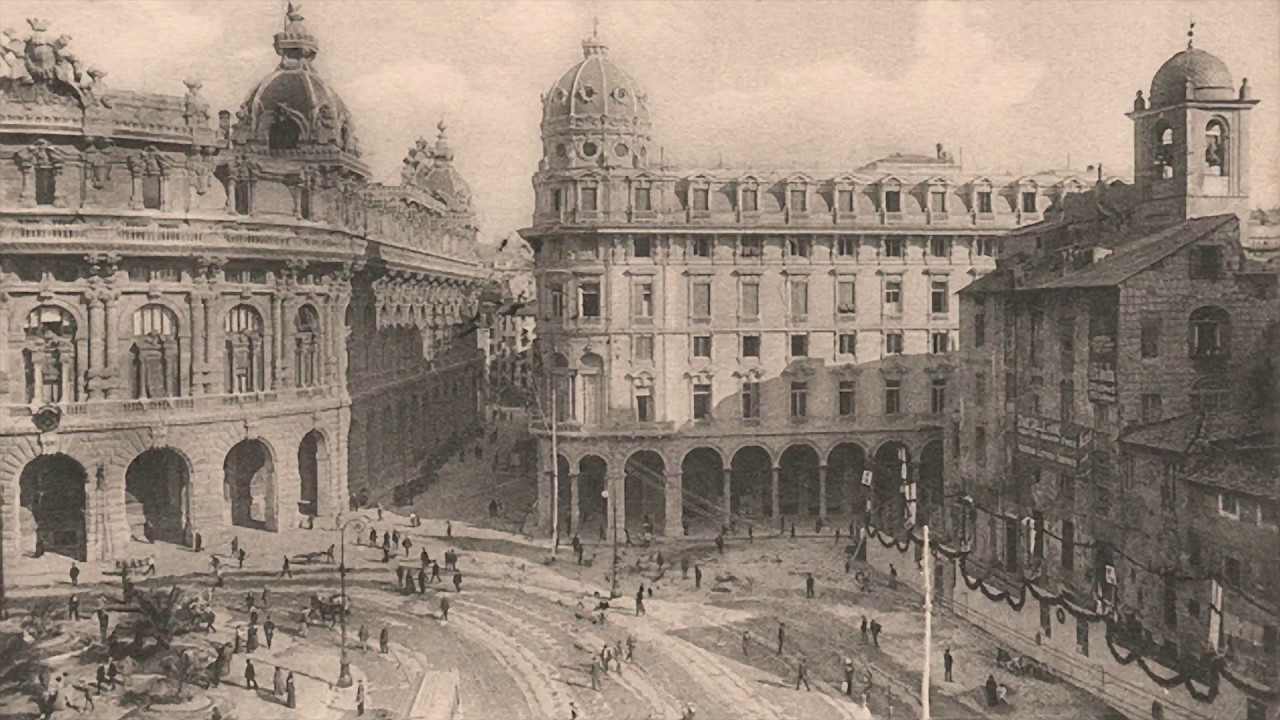 Storia di Genova per immagini 5 dal 1911 al 1920 YouTube