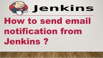 How to send email notification from Jenkins ? || Jenkins || Devops || Jenkins Tutorial