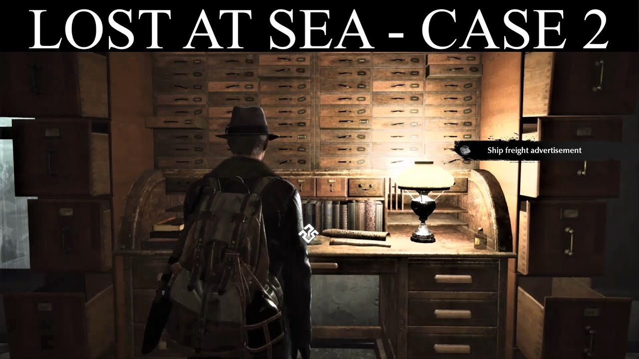 The Sinking City: Lost At Sea - Case 2 Solution