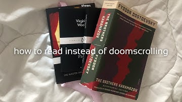 replace your scrolling with reading