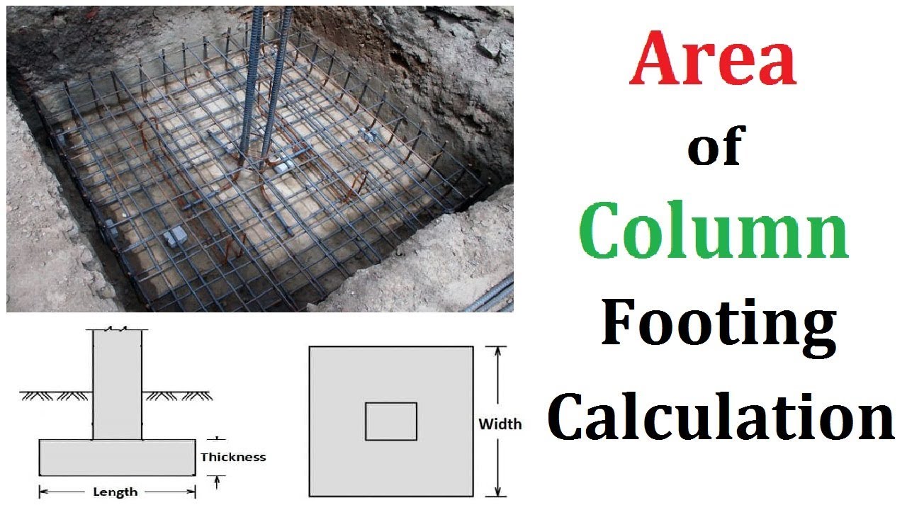 Calculate Area Of Footing For Column Footing Calculat - vrogue.co