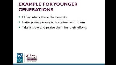 Keeping Seniors Active and Engaged through Volunteering - Professional Caregiver Webinar