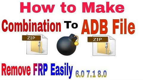 how to make combination file to adb enable files #Combination  File to adb kaise ON kare Easily