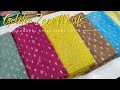 Shop Chanderi Chikankari Suits with Golden Zari Motifs | Party wear | Shyamal Chikan 2022 (Hindi)