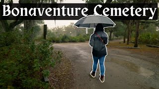Gorgeous Historical Bonaventure Cemetery Rainy Walking Tour