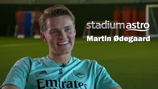 Martin Odegaard shares his experience playing for Arsenal , Mikel Arteta & Erling Haaland future