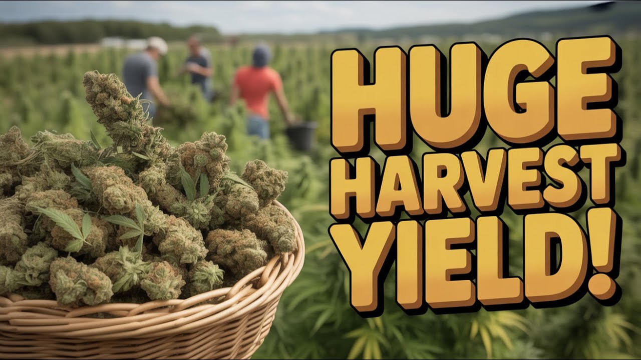 4x4 HARVEST TIME! Epic Mid August Cannabis Garden Update