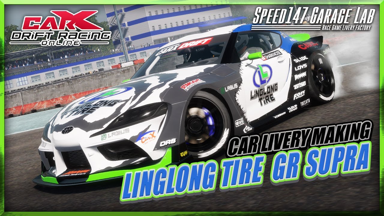 【CarX Drift Racing Online】CAR LIVERY MAKING vol.129〈LINGLONG TIRE DRIFT