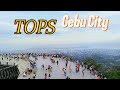The breathtaking view at tops cebu city  cebu philippines