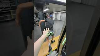 Can He Out-Skate The Subway?