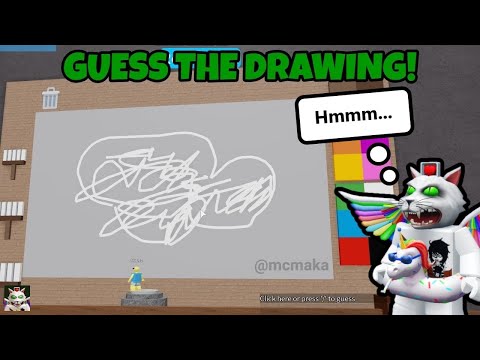 Video Guess The Drawing - guess that drawing roblox