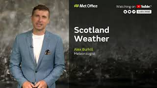 27/07/2026 - Wet but warm - Scotland Weather Forecast Met Office