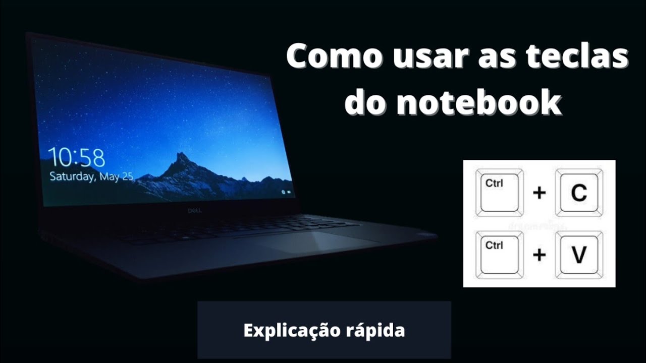 Como usar as teclas do notebook - YouTube